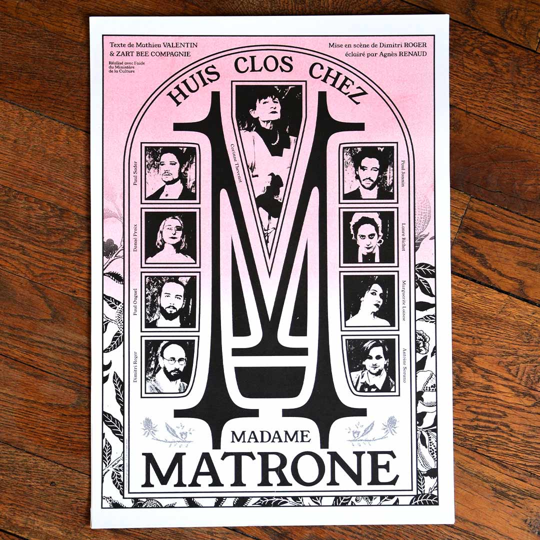 Madame Matrone affiche print