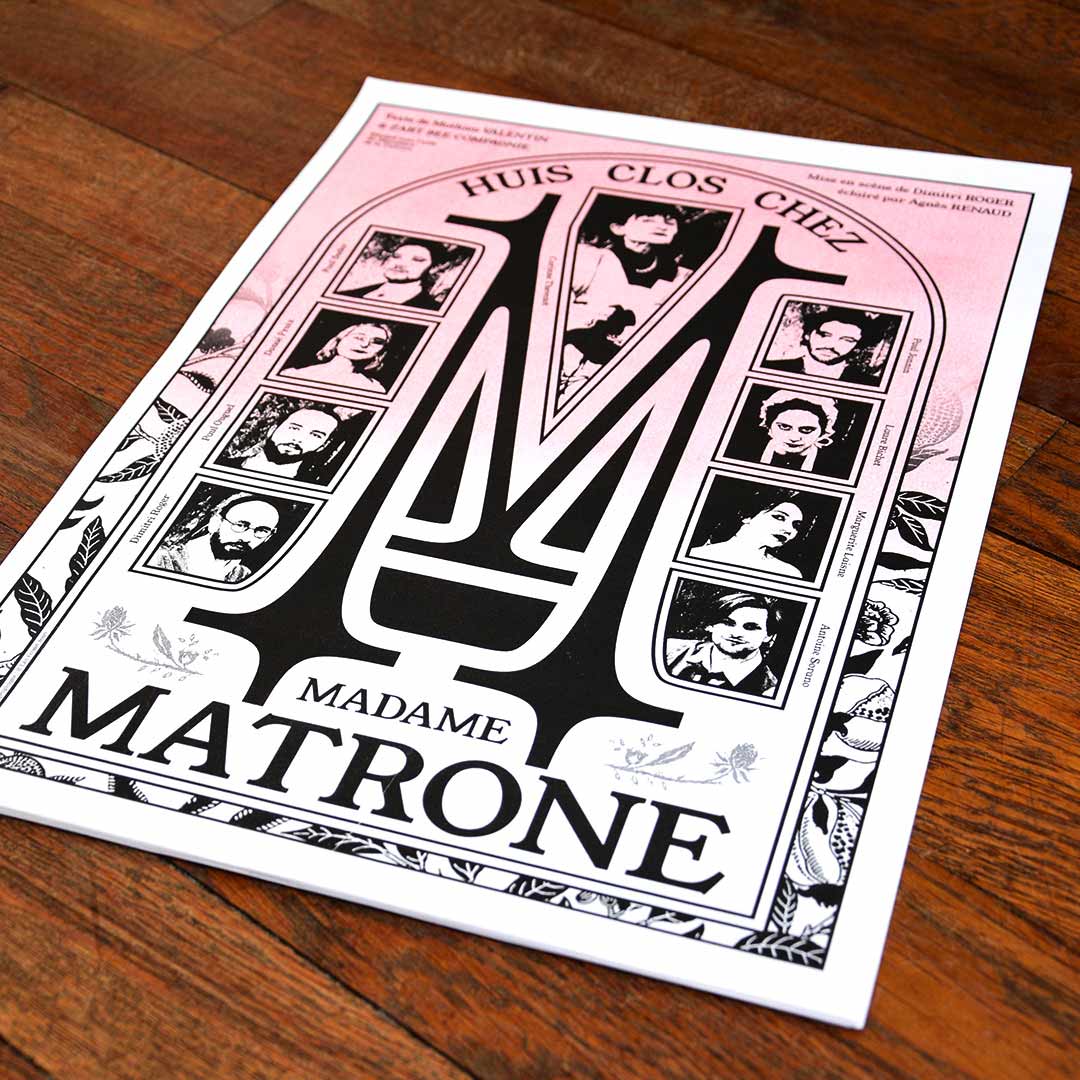 Madame Matrone affiche print
